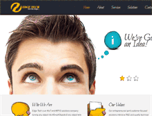 Tablet Screenshot of edge-techsolutions.com